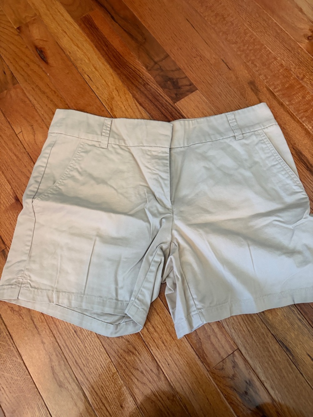 LOFT Light Tan Women's Bermuda Shorts